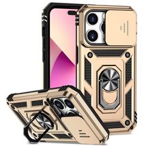 for Samsung Galaxy A05S (Color: Gold) Shockproof Hard Back Hard Silicon ... - $834.34 MXN