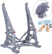 Vertical Display Stand Building Blocks Bricks Toys for Millennium Falcon... - £31.14 GBP
