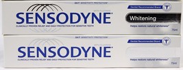 Sensodyne Fluoride Whitening Sensitivity Protection Toothpaste [Pack of 2] - $35.91