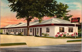 c1950&#39;s Dixie Lodge South Boulevard Deland Florida FL Vintage Postcard A3 - £17.66 GBP