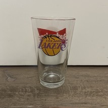Vintage Los Angeles Lakers Budweiser Beer Pint Glass - Kobe Era Promo Glass - $27.46 CAD