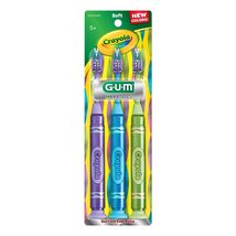 GUM Crayola Metallic Marker Childrens Toothbrush , Soft Bristled Kids ... - £10.39 GBP