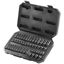 VEVOR Deep Drive Impact Socket Set 1/4 inch, 14 Piece, 6 Point Cr-Mo All... - $39.99