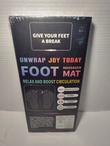 NEW EMS Foot Massager Mat for Muscle Relaxation Back &amp; Legs 8 Modes 19 L... - $8.89