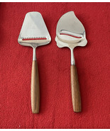 SPAR Norway Cheese Plane Slicer 9” Stainless Wood Handle MCM Vintage Sca... - €25,39 EUR