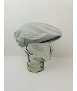 Vintage Seersucker Golf Cabbie Hat Lightweight Cap London Fog S/M 7-7 1/... - $29.65