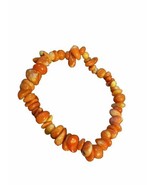 Red Coral Chips Beads - Women Bracelet -l - Free UK P&amp;P - £7.29 GBP