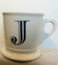 Vintage Ceramic Mug Heavy Letter &quot;J&quot; 4&quot; - $14.85