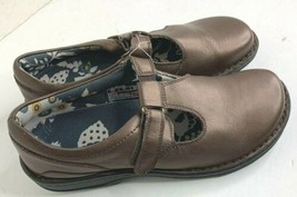 PW Minor Womens Sz 9.5 Bronze Mary Jane Shoes 51436 - $34.65