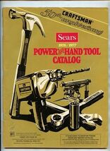 Sears Catalog Craftsman 1976 /1977 Power and Hand Tool Catalog - $17.82