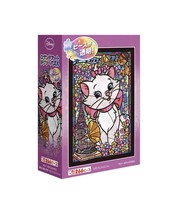 Tenyo Disney Jigsaw Puzzle - Stained Art 266 Pieces - Marie (Size 18.2 x... - £36.95 GBP