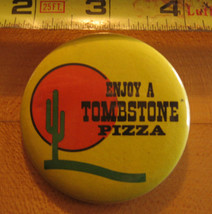 Enjoy a Tombstone Pizza Pinback Button - £3.85 GBP