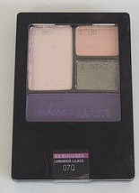 Maybelline New York Expert Wear Luminous Lilacs Eye Shadow Quad 07Q - $4.00