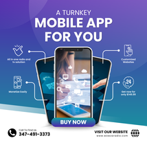 Get our All-in-One Radio &amp; TV Mobile App Turnkey Solution Now! - $149.99