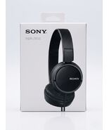 Sony MDR-ZX110 Wired On-Ear Headphones – Black – Lightweight - $13.85