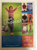 2000 Jenny Craig Vintage Print Ad Advertisement pa15 - $7.91