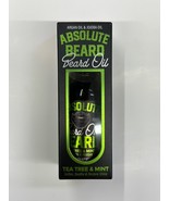 ABSOLUTE NEW YORK ARGAN JOJOBA BEARD OIL W/ TEA TREE &amp; MINT 2 fl oz - $6.59