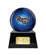 Large/Adult 200 Cubic Inch Los Angeles Rams Metal Ball on Cremation Urn ... - $10,240.21 MXN