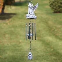Roman Cat Memorial Windchime, 17-inch Length, Garden Decoration - $24.99