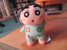 Japan Bandai Crayon Shin-chan★Pajama Party Big Plush Toy~Let&#39;s Play~  - ... - $32.00