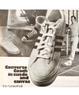 1971 Converse Coach Sneakers Advertisement Footwear Fashion Vintage DWF11 - €21,30 EUR