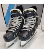 Bauer Supreme One.5 Ice Hockey Men&#39;s Skates 4D US 5 / Women&#39;s 6 JR 12 Bl... - £42.88 GBP