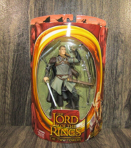The Lord of the Rings Legolas 6&quot; Action Figure The Two Towers 2002 Toy B... - £23.35 GBP