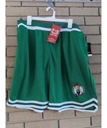 Boston Celtics NBA Ultra Game Mesh At The Knee Basketball Shorts Green S... - $20.88