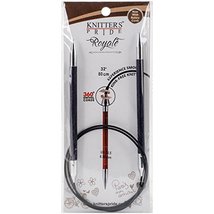 Knitter&#39;s Pride 220150 Royale Fixed Circular Needles 32&quot;-Size 10.5/6.5mm - $14.95