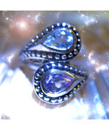 HAUNTED RING VEILED HOUR OF TWILIGHT SIGILS HIFGHEST LIGHT COLLECT MAGICK  - $753.77