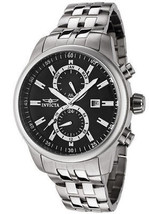 NEW Invicta 0250 mens Trinite Watch swiss quartz ss 100m date luminious watch - £59.31 GBP