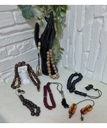 Vintage Komboloi Worry Beads Collection - Unique Assorted Set of 6 Rare ... - $120.31 CAD