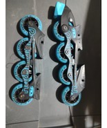 Roller Derby RD Inline Skate Replacement Wheels Black Blue - $16.48 CAD
