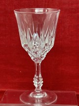 Crystal 8 oz Port Wine Cut Glass 7&quot; Tall Dinner Drinkware Fancy Vintage - £9.91 GBP