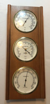 Vintage Springfield Weather Station Barometer Thermometer Humidity Made in USA - £21.93 GBP