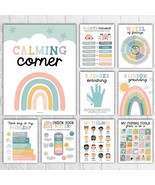 Boho Muted Calming Corner Posters | Set of 9 | Classroom Decor - $35.30 CAD