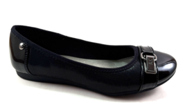 Anne Klein Able2 Black Round Toe Flat Shoe - $111.01 CAD