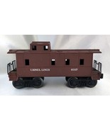 LIONEL LINES O Gauge Postwar Brown Train Caboose (6017) 1951-62 - £7.75 GBP