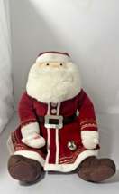 Hallmark Polar Express Plush Talking Santa Claus Christmas 18” Stuffed Toy - £12.07 GBP