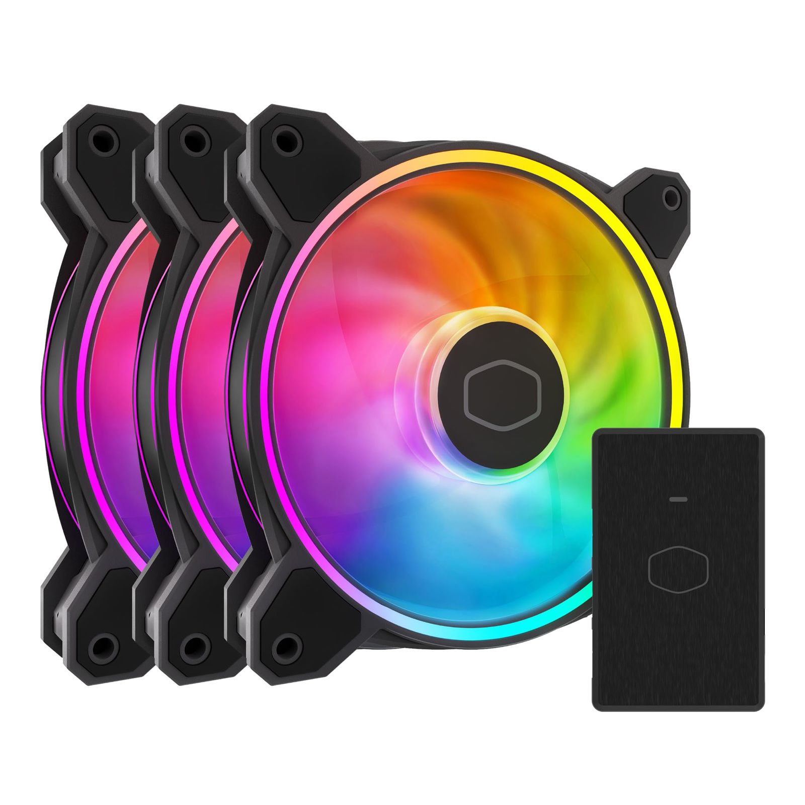 Cooler Master MF120 Halo² 3in1 PC Case|Liquid Cooler|Air Cooler Fan, 120... - $64.99