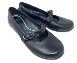 Dansko 40 Women&#39;s Mary Jane Shoes Black Leather - £31.20 GBP