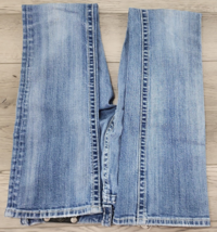 Women&#39;s Miss Me JW5123B5 Boot Distressed Embellished Denim Blue Jeans - ... - £38.61 GBP