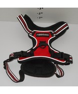 Rabbitgoo Dog Harness Red Black Size S Small Neoprene Mesh - $14.80