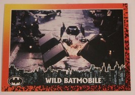 Batman Returns Trading Card #55 Wild Batmobile Michael Keaton - £1.57 GBP