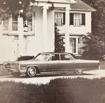 1966 Cadillac Luxury Vehicles Advertisement Automobilia Classic Car DWQQ11 - $379.94 MXN