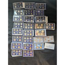1999 - 2009 US Mint Proof Set Collection 11 Years State Quarters Preside... - $188.09
