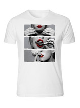 Sexy Girl roll a Blunt Red Leps Black Tee t&#39;shirt dope Weed marijuana S - 3XL - £7.31 GBP