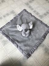  Carter’s Gray Elephant Security Blanket Grey Lovey Lovie Soft Cuddle Sa... - £22.70 GBP