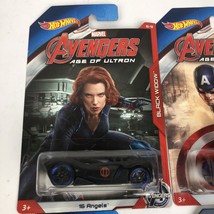 2014 Hot Wheels Marvel Avengers Set Of 4 Age of Ultron New On Cards 1 2 4 8 Of 8 - £19.70 GBP