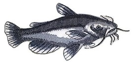 Nature&#39;s Bounty Beautiful Custom Fish Sketch[Yellow Bullhead Fish ] Embroidered  - £8.10 GBP